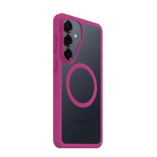 OtterBox React Magnets Series transparente rosa Hülle für Galaxy S26+