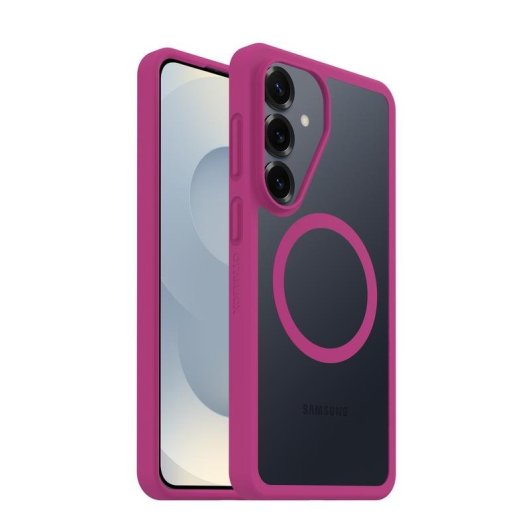 OtterBox React Magnets Series transparente rosa Hülle für Galaxy S26+