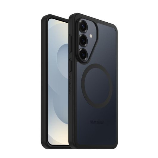 Capa para telemóvel OtterBox React Magnets Series Cover resistente preta para Galaxy S26+
