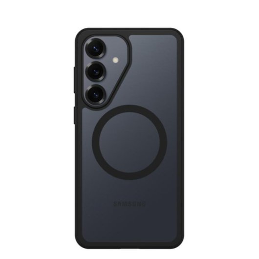Capa para telemóvel OtterBox React Magnets Series Cover resistente preta para Galaxy S26+
