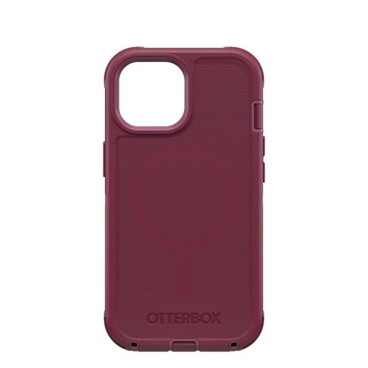 Funda para móvil OtterBox Defender Series Cover Silicona Roja para iPhone 17e/16e/15/14/13