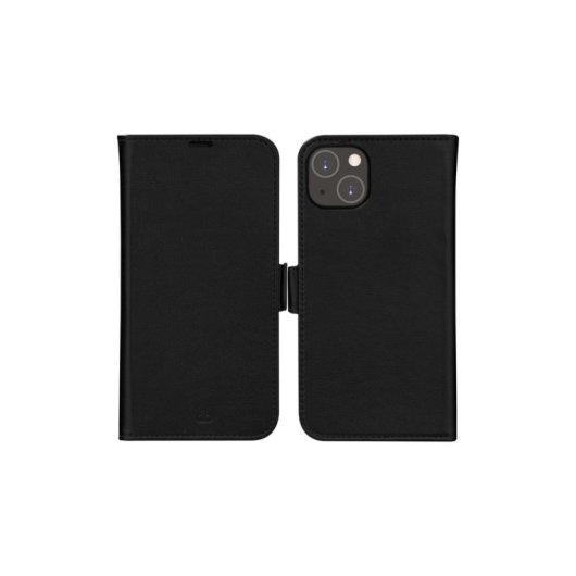 Funda para móvil dbramante1928 Stockholm Folio plastica riciclata nero magnetica per iPhone 14 Plus