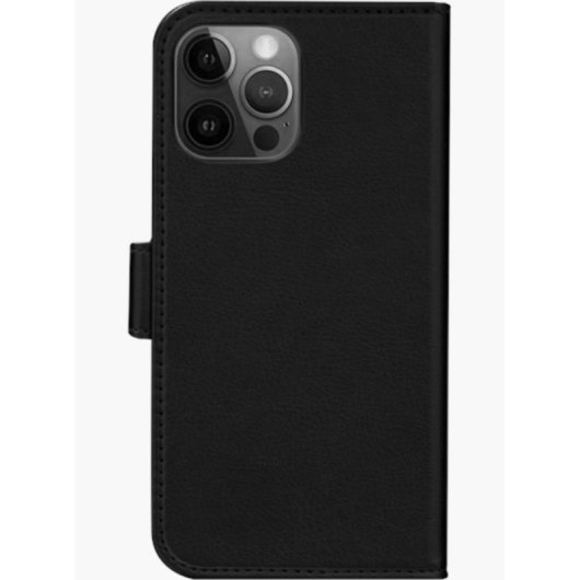 Funda para móvil dbramante1928 Stockholm cartera piel vegana negra para iPhone 12/12 Pro