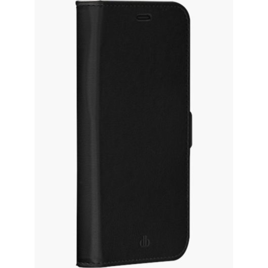 Funda para móvil dbramante1928 Stockholm cartera piel vegana negra para iPhone 12/12 Pro