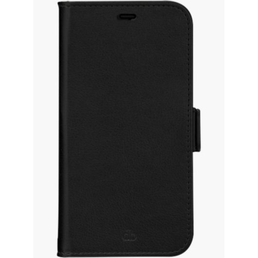 Funda para móvil dbramante1928 Stockholm cartera piel vegana negra para iPhone 12/12 Pro