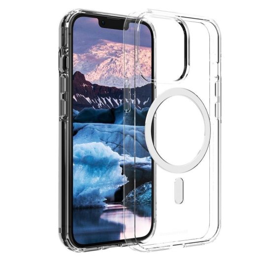 Funda para móvil dbramante1928 Iceland Pro MagSafe Trasparente riciclato per iPhone 13 Pro