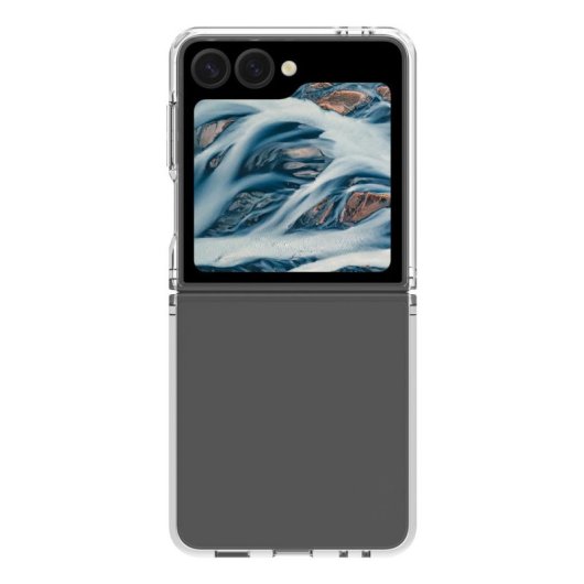 Funda para móvil dbramante1928 Iceland Pro Cover case plástico transparente para Galaxy Z Flip 7