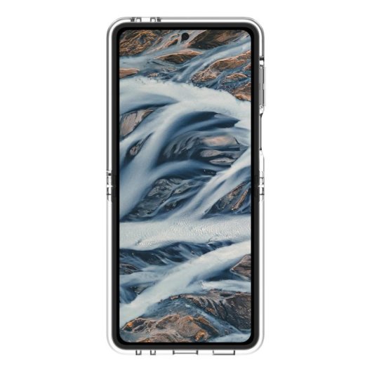 Funda para móvil dbramante1928 Iceland Pro Cover case plástico transparente para Galaxy Z Flip 7