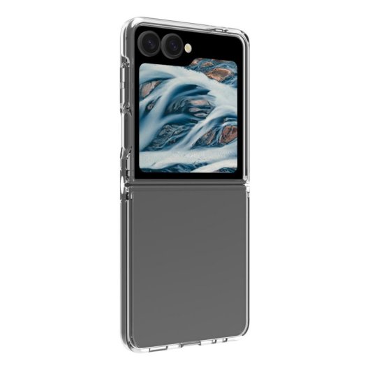 Funda para móvil dbramante1928 Iceland Pro Cover case plástico transparente para Galaxy Z Flip 7