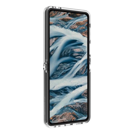 Funda para móvil dbramante1928 Iceland Pro Cover case plástico transparente para Galaxy Z Flip 7