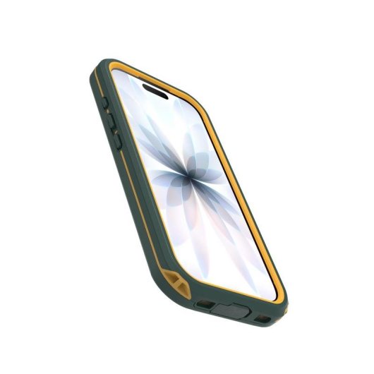 Funda para móvil OtterBox Fre MagSafe Cover plástico verde resistente al agua para iPhone 17