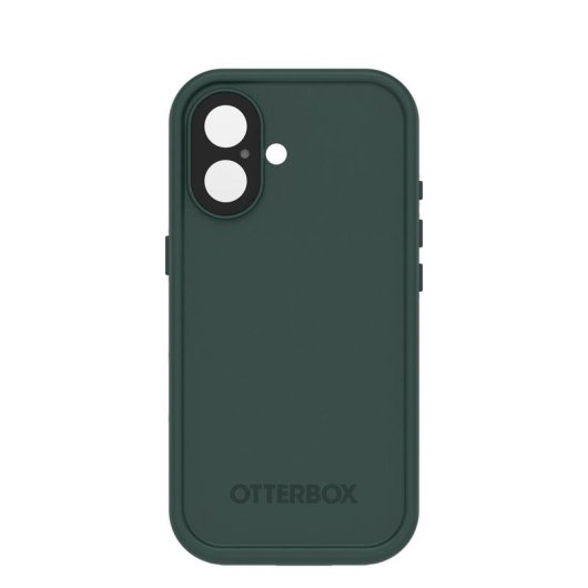 Funda para móvil OtterBox Fre MagSafe Cover plástico verde resistente al agua para iPhone 17