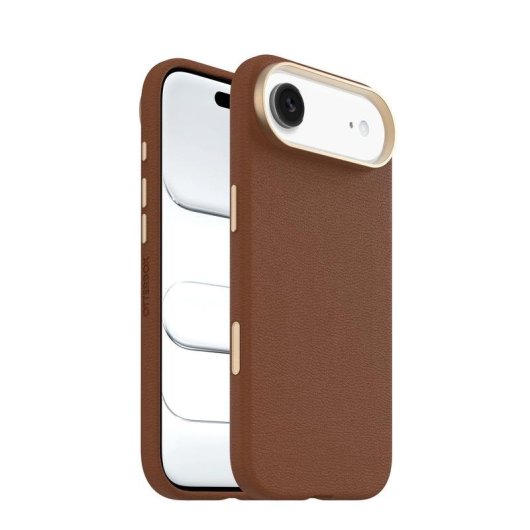 Funda para móvil OtterBox Symmetry Cactus Leather Cover Marrone per iPhone 17 Air