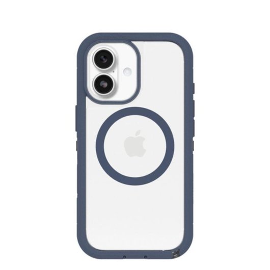 Funda para móvil OtterBox Defender Pro XT Cover Policarbonato Blu Trasparente per iPhone 17