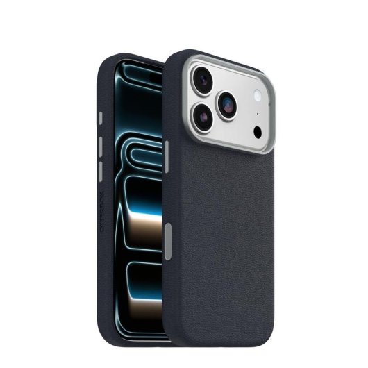 Funda para móvil OtterBox Symmetry Cactus Leather Cover case Blu per iPhone 17 Pro