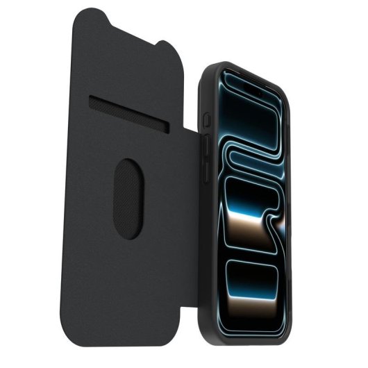 Funda para móvil OtterBox React Folio MagSafe Polipropilene Nero Trasparente per iPhone 17 Pro
