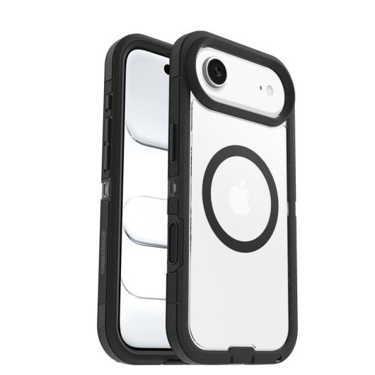 Funda para móvil OtterBox Defender Pro XT Cover Policarbonato Negro Transparente para iPhone 17 Air