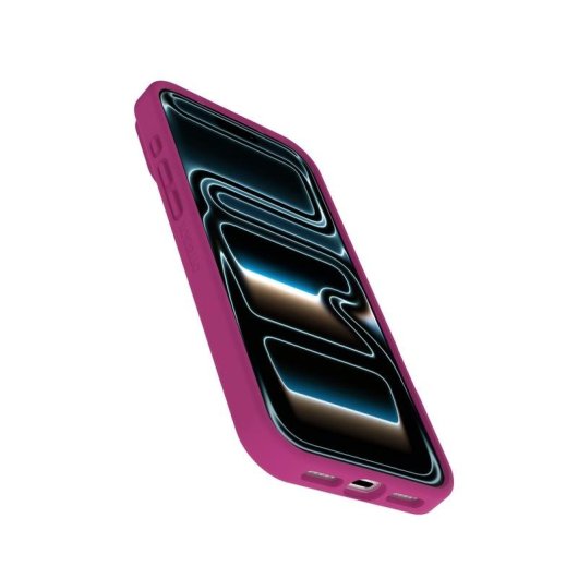 Funda para móvil OtterBox React MagSafe Cover plástico rosa transparente para iPhone 17 Pro Max
