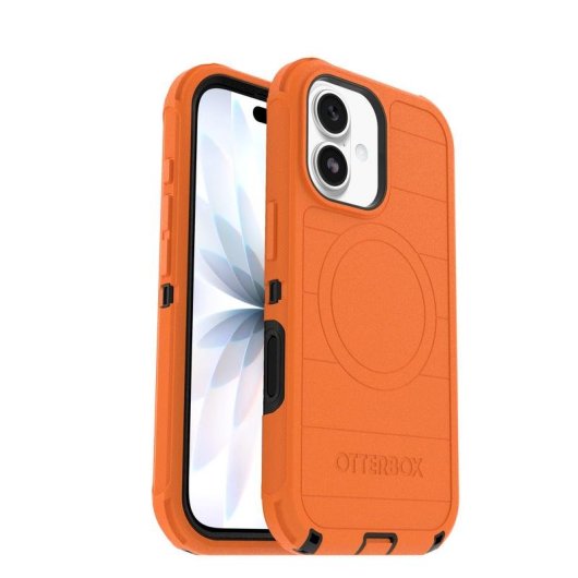 Funda para móvil OtterBox Defender Pro MagSafe Policarbonato Naranja para iPhone 17