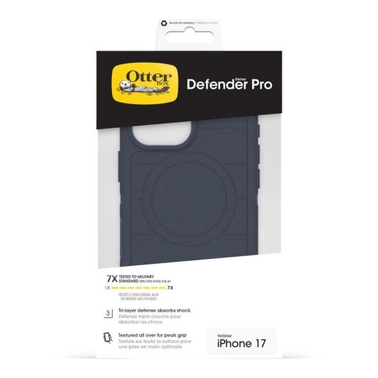 Funda para móvil OtterBox Defender Pro MagSafe Policarbonato Azul para iPhone 17