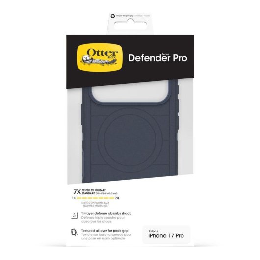 Funda para móvil OtterBox Defender Pro MagSafe Policarbonato Azul para iPhone 17 Pro