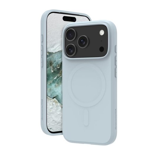 Funda para móvil dbramante1928 Greenland Pro MS Cover plastica blu per iPhone 17 Pro