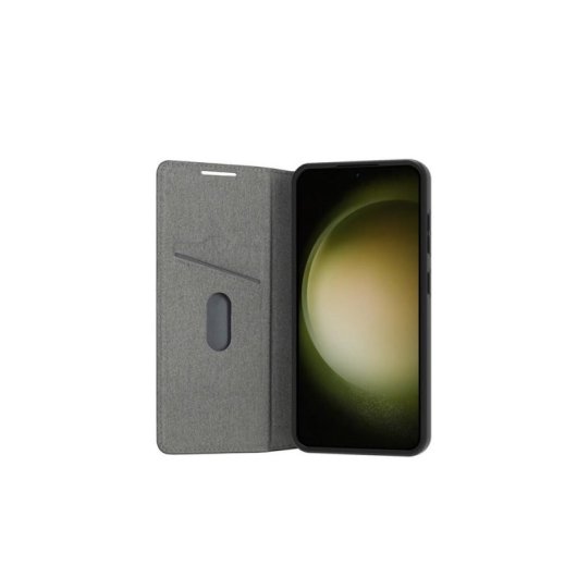 Funda para móvil dbramante1928 Oslo Brieftasche veganes Leder schwarz für Galaxy S24