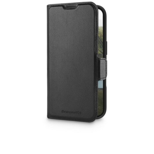 Funda para móvil dbramante1928 Oslo Pro Folio piel sintética monocromo magnética para Galaxy S24 FE