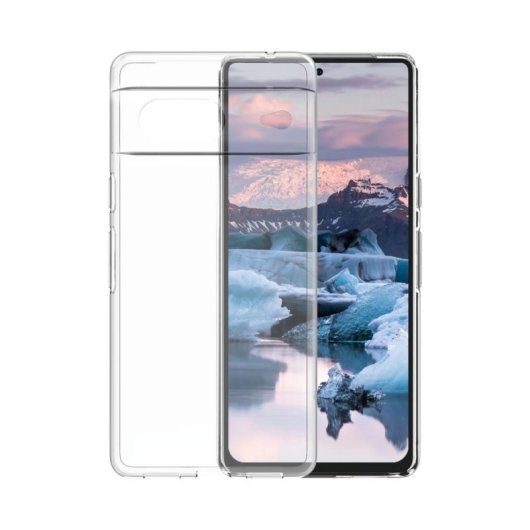 Funda para móvil dbramante1928 Greenland Cover reciclado transparente para Google Pixel 7
