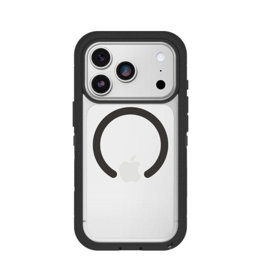 Funda para móvil OtterBox Defender Pro XT Cover polycarbonate noir transparent pour iPhone 17 Pro