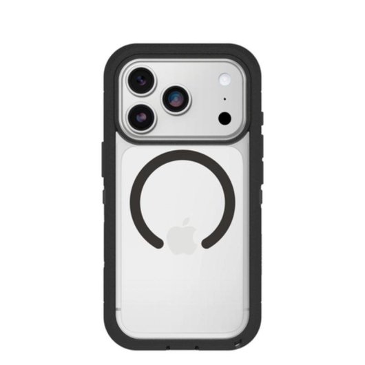 Funda para móvil OtterBox Defender Pro XT Cover polycarbonate noir transparent pour iPhone 17 Pro