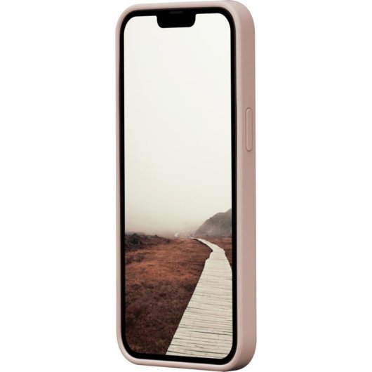Funda para móvil dbramante1928 Costa Rica Cover silicone rosa sabbia per iPhone 14 Pro Max