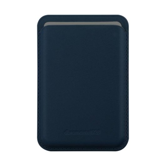Custodia per cellulare dbramante1928 ROCCGTBU6064 pelle blu compatibile Apple MagSafe