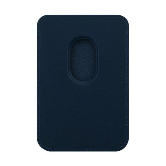 Custodia per cellulare dbramante1928 ROCCGTBU6064 pelle blu compatibile Apple MagSafe