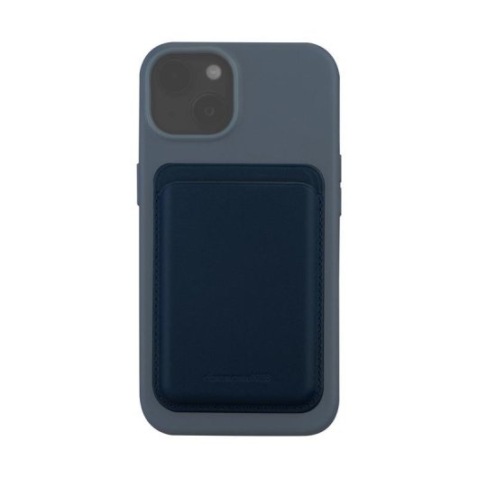 Custodia per cellulare dbramante1928 ROCCGTBU6064 pelle blu compatibile Apple MagSafe