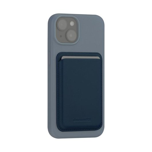 Custodia per cellulare dbramante1928 ROCCGTBU6064 pelle blu compatibile Apple MagSafe