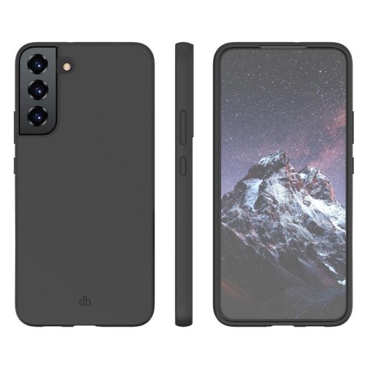 Funda para móvil dbramante1928 Costa Rica Cover recycelter Kunststoff schwarz für Galaxy S22