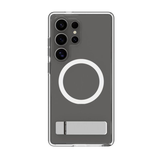 Handyhülle dbramante1928 Iceland Pro Qi2 Kick Kunststoff Transparent für Galaxy S25 Ultra