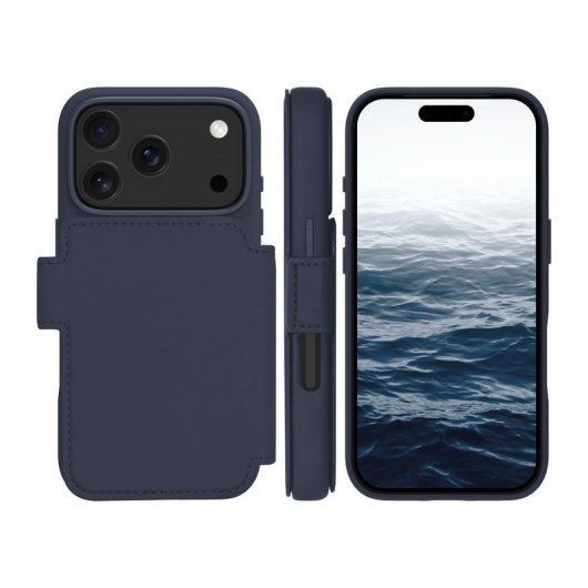 Funda para móvil dbramante1928 Lynge MS ICON Folio Blau für iPhone 17 Pro