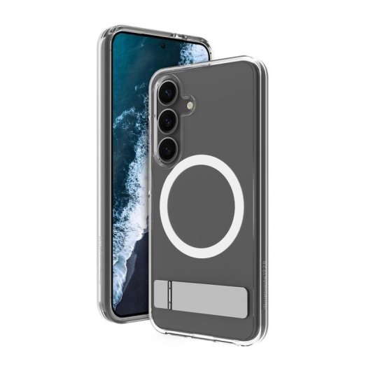Funda para móvil dbramante1928 Iceland Pro Qi2 Kick Plástico Transparente para Galaxy S25