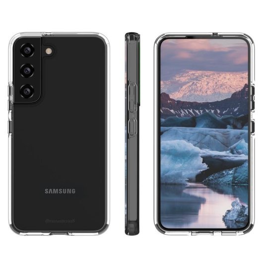 Funda para móvil dbramante1928 Iceland Pro Cover plastica riciclata trasparente per Galaxy S22