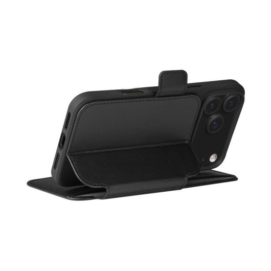 Funda para móvil dbramante1928 Copenhagen Wallet pelle nera magnetica per iPhone 17 Pro Max