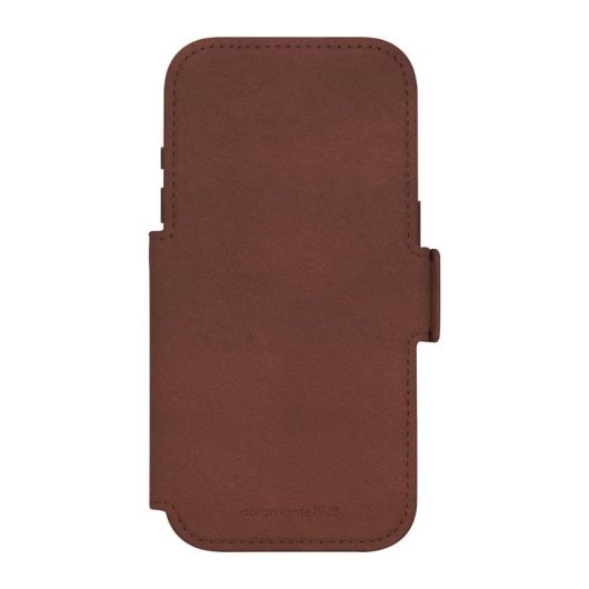 Funda para móvil dbramante1928 Lynge MS Folio pelle bronzata per iPhone 17 Pro