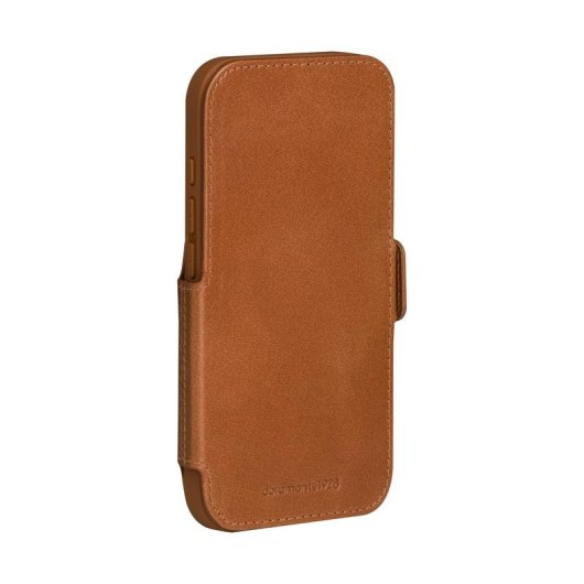Custodia per cellulare dbramante1928 Copenhagen pelle bronzo portafoglio per iPhone 17 Pro
