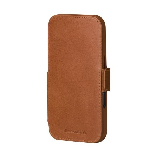 Custodia per cellulare dbramante1928 Copenhagen pelle bronzo portafoglio per iPhone 17 Pro