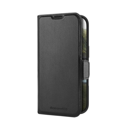 Funda para móvil dbramante1928 Oslo Pro Folio Plástico Negra con cierre magnético para iPhone 16 Pro