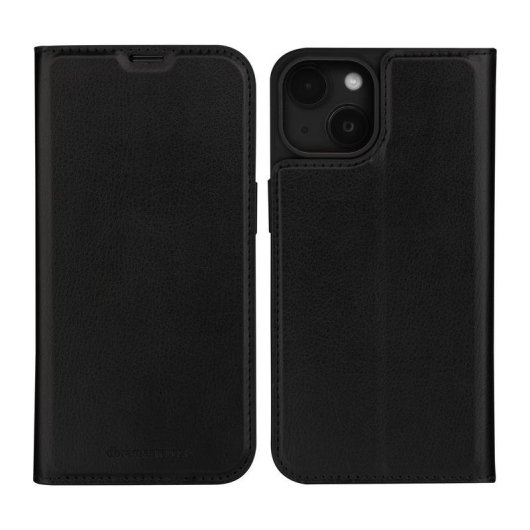 Funda para móvil dbramante1928 Oslo Folio Negra con cierre magnético para iPhone 17e/16e/15/14/13