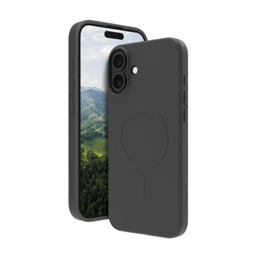 Funda para móvil dbramante1928 Greenland Pro MS Cover plastica nera per iPhone 16 Plus