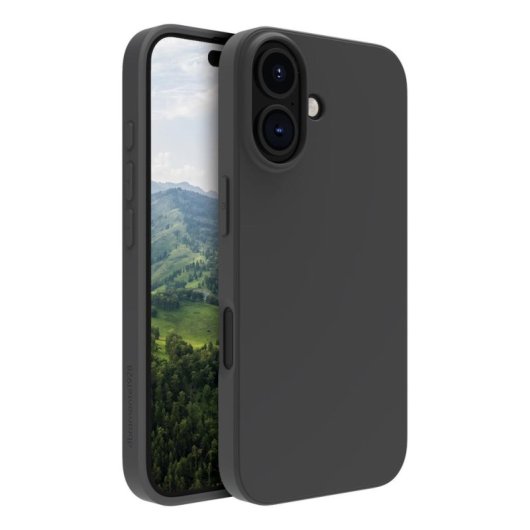 Funda pour mobile DBRAMANTE1928 Greenland Cover plastique noir pour iPhone 16