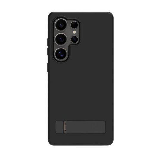 Funda para móvil dbramante1928 Iceland Pro Qi2 Kick Plástico Negra con carga inalámbrica para Galaxy S25 Ultra